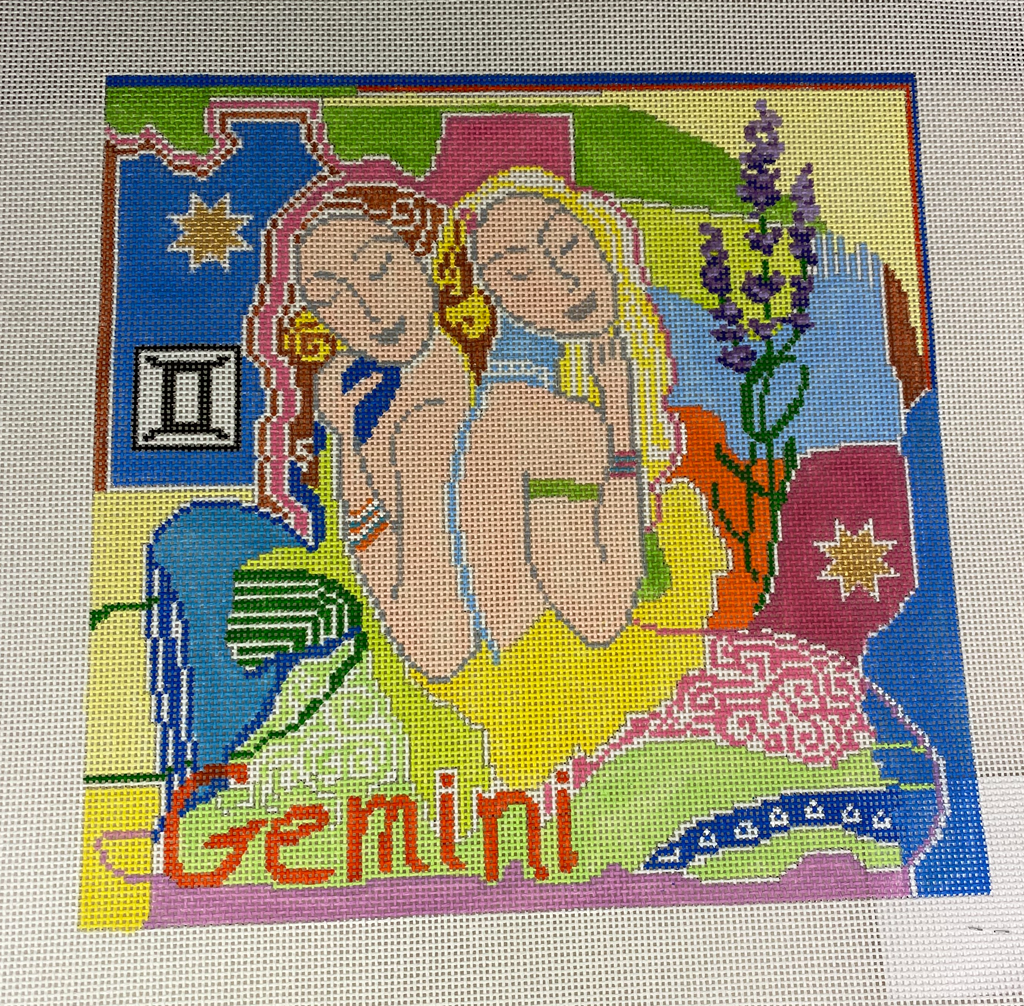 * Doolittle Stitchery Z106 Gemini Square
