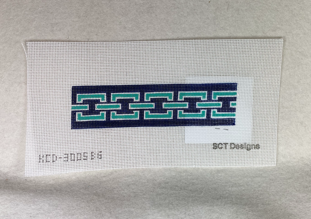SCT Designs KCD3005BG Blue & Green Key Fob