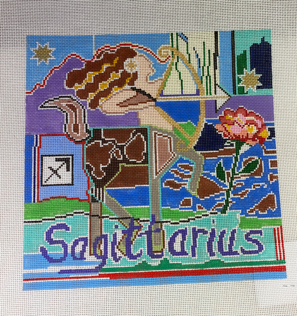 * Doolittle Stitchery Z111 Sagittarius Square
