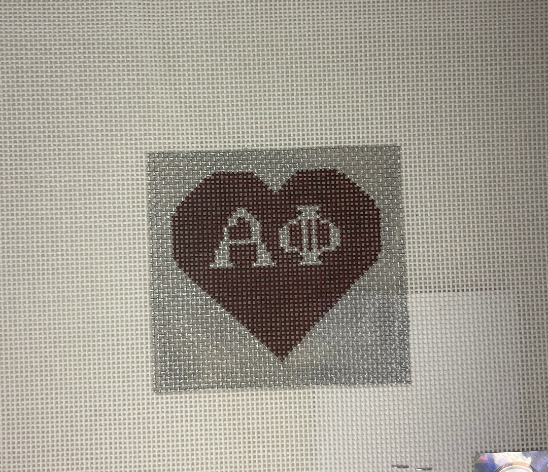 Alpha Phi 3" Square