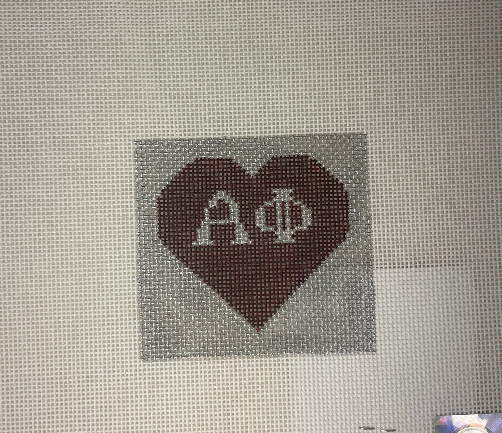 Alpha Phi 3" Square
