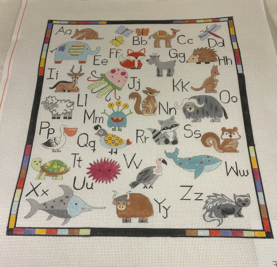 * Alice Peterson 3097 Animals Alphabet with Colorful Corners