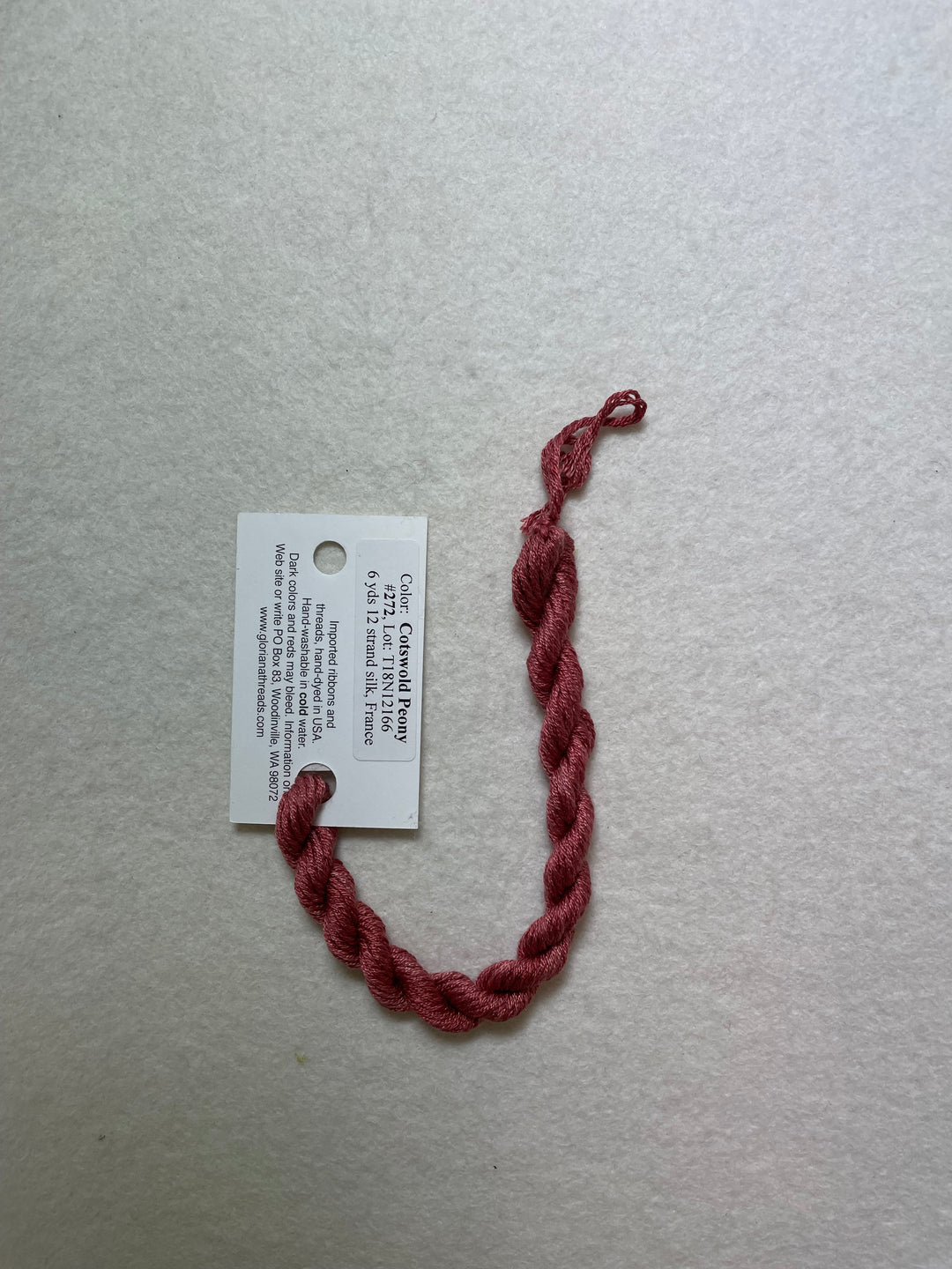 Gloriana Silk Floss 272 Cotswold Peony
