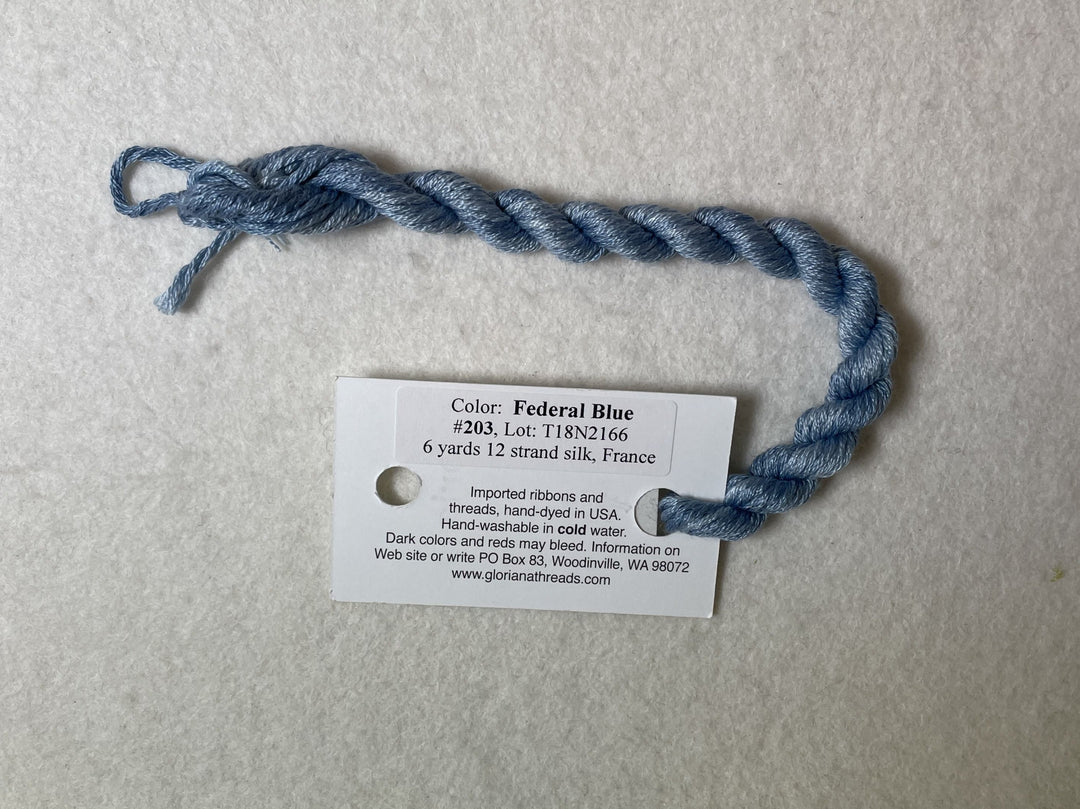 Gloriana Silk Floss 203 Federal Blue