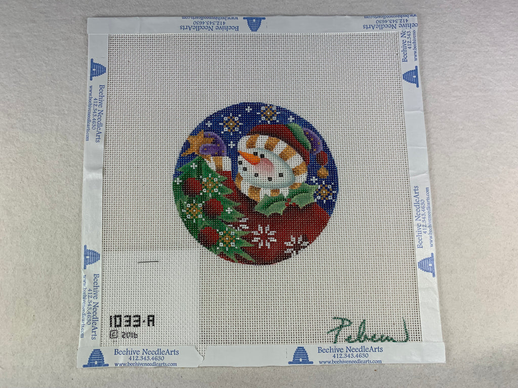 Rebecca Wood 1033a Snowman Star