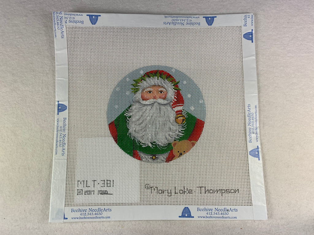 Melissa Shirley MLT381 Merry Santa Ornament
