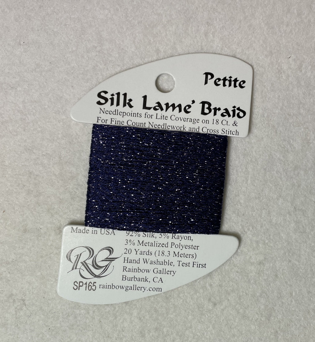 Petite Silk Lame Braid SP165 Dark Wisteria