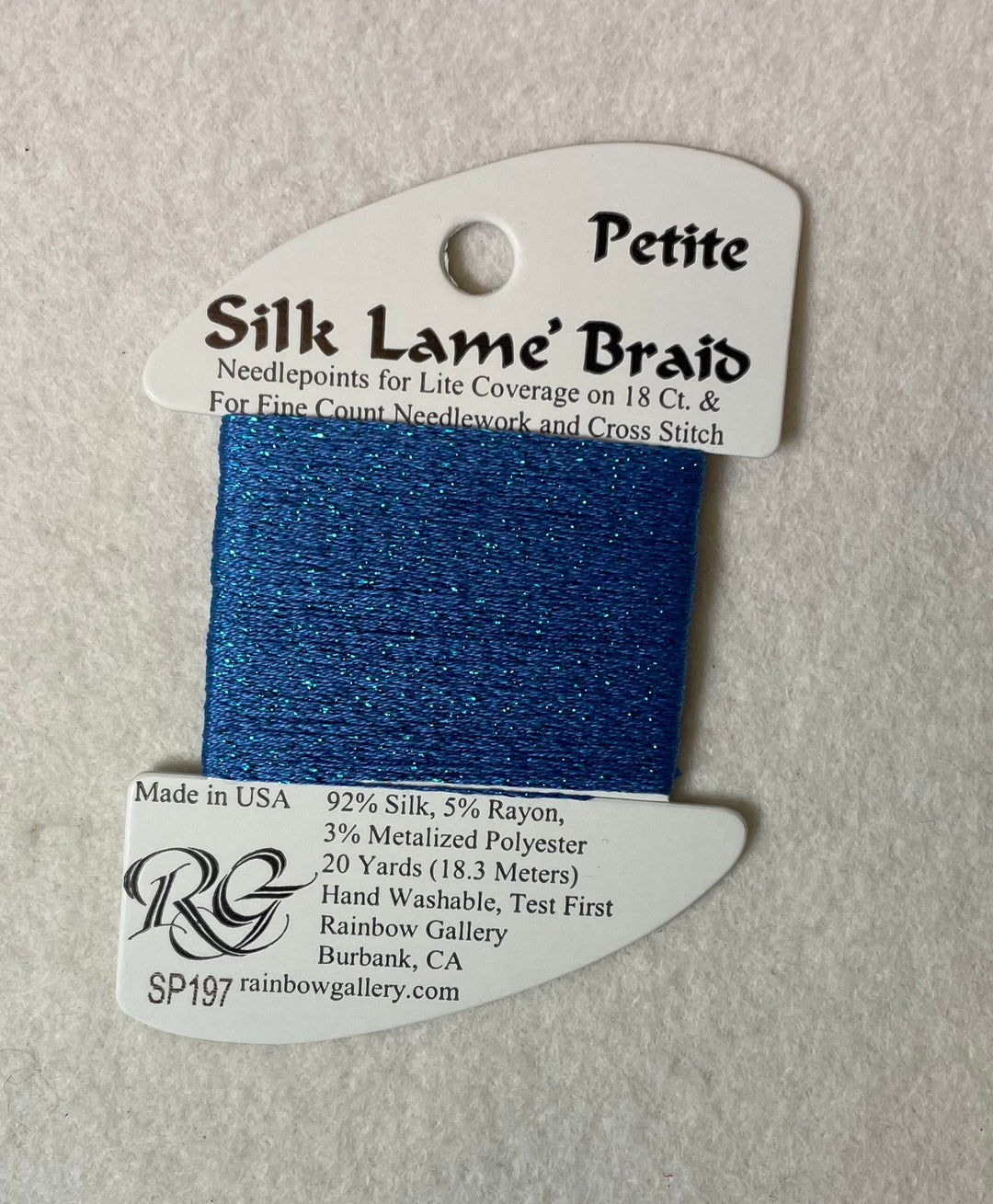 Petite Silk Lame Braid SP197 Star Sapphire