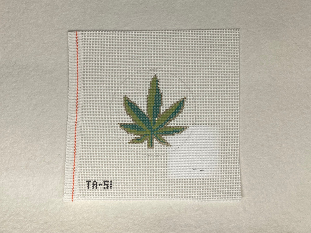Thorn Alexander TA51 Don't Panic - Pot Leaf Canvas
