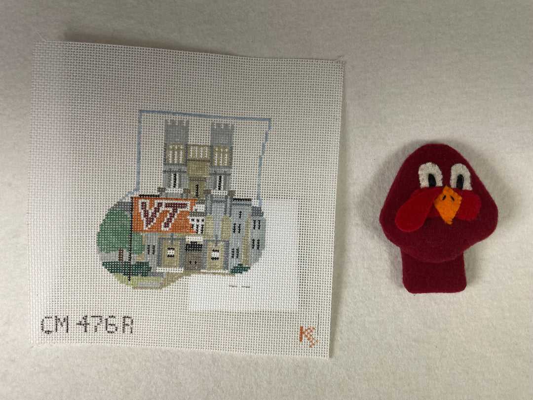 * Kathy Schenkel CM476R Virginia Tech with Hokie