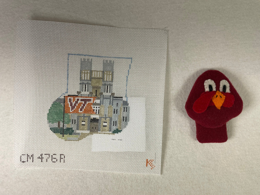 * Kathy Schenkel CM476R Virginia Tech with Hokie