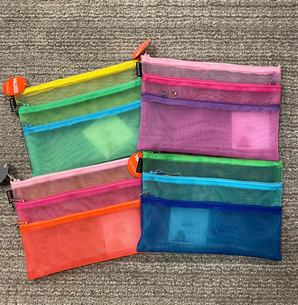 Walker Bags 6x9 triple zipper