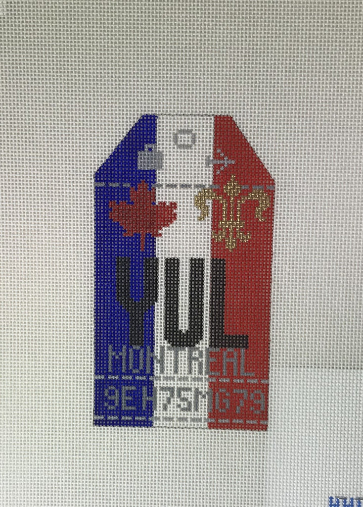 * Hedgehog Needlepoint HH1 YUL Montreal