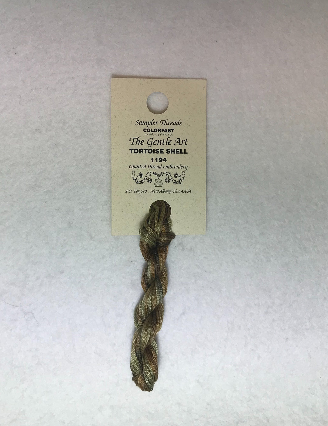 Sampler Threads 1194 Tortoise Shell