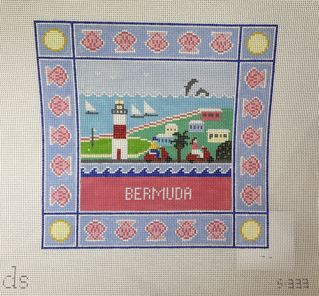 * Doolittle Stitchery S333 Bermuda Square