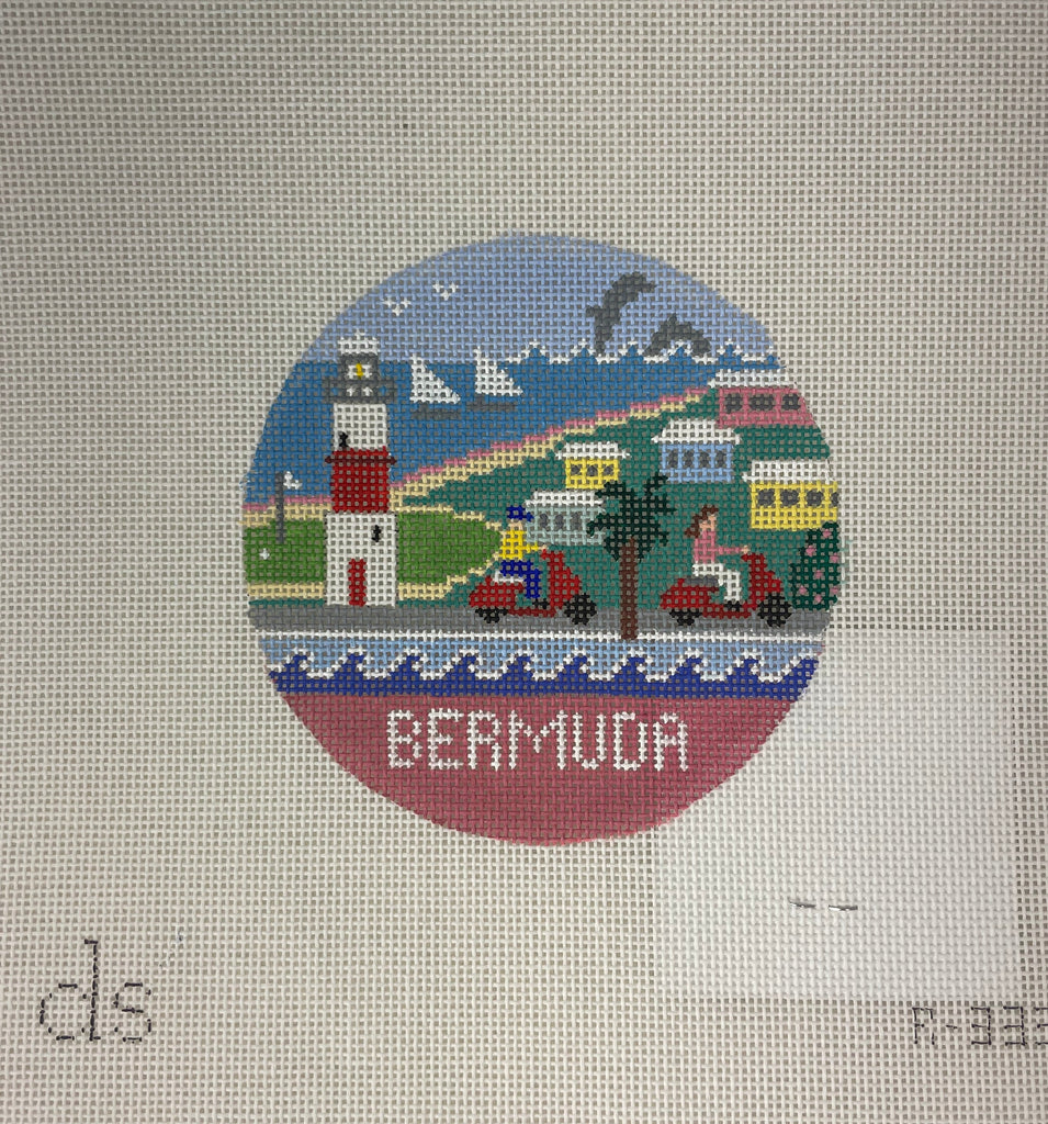 * Doolittle Stitchery R333 Bermuda Travel Round