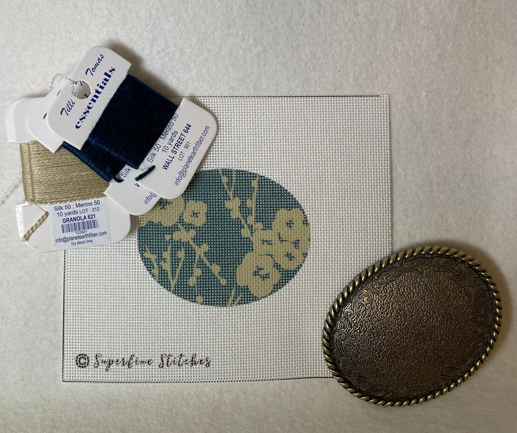 Superfine Stitches Buckle Kit- Asian Floral