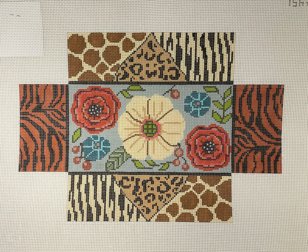 *SALE Gayla Elliott GE451 Floral Animal Print Brickcover
