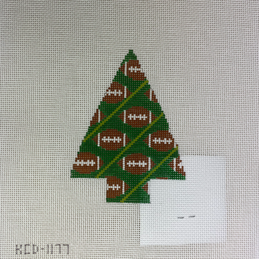 *KCD1177 Football Tree Ornament