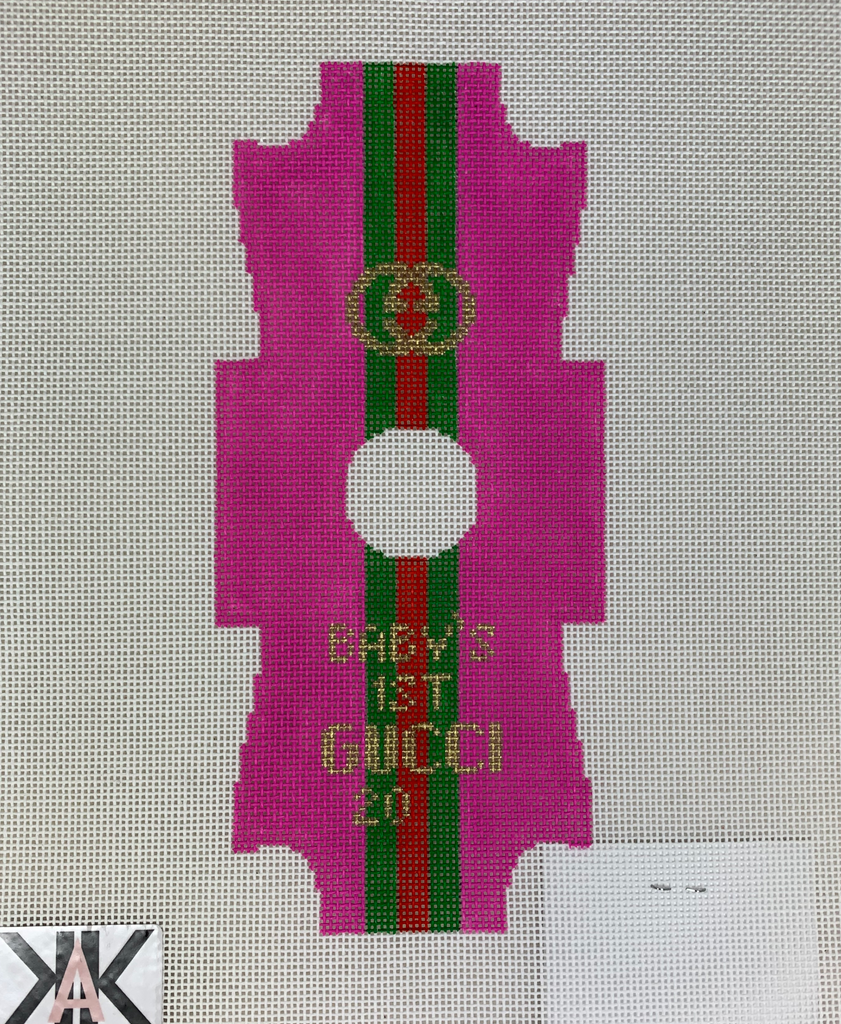 *SALE  Kimberly Ann Needlepoint BFC 09A Baby's 1st Gucci
