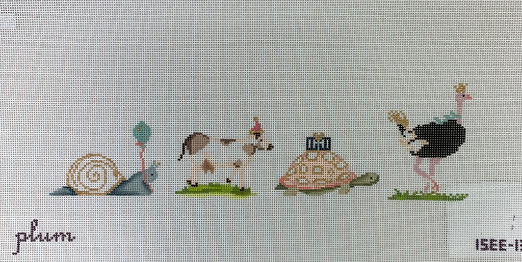 The Plum Stitchery 15EE-13 Party Animals