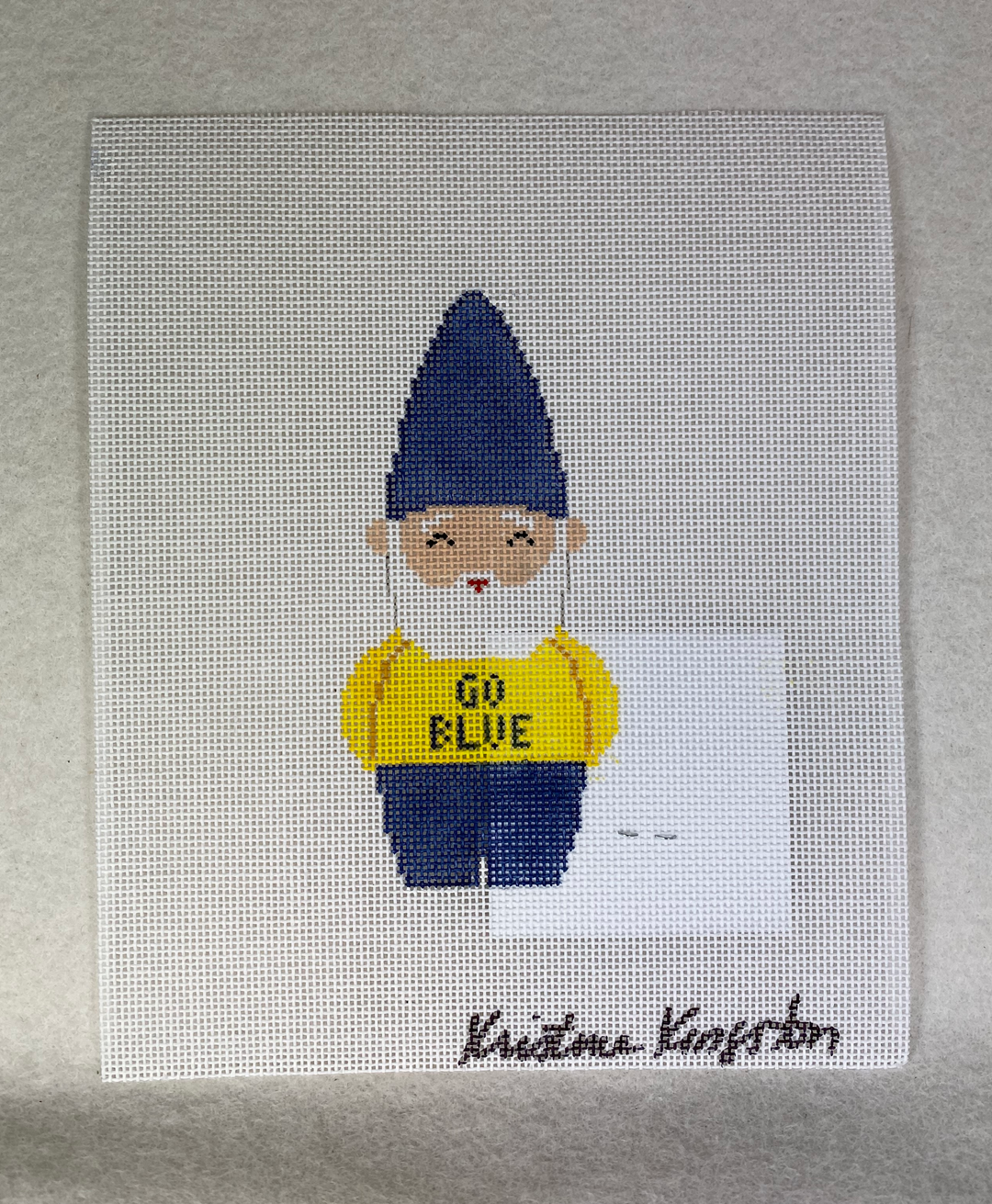 * Kristine Kingston KKUOM52 University of Michigan Gnome