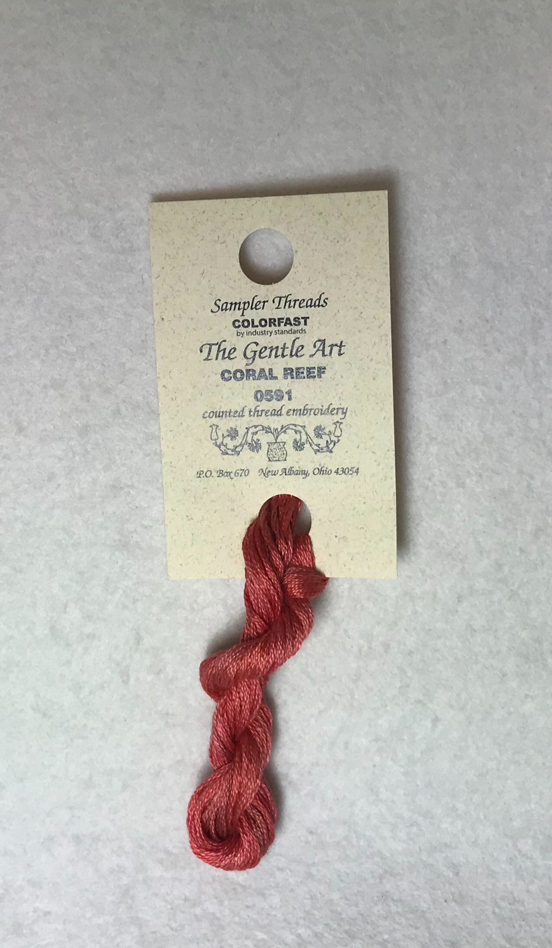 Sampler Threads 0591 Coral Reef