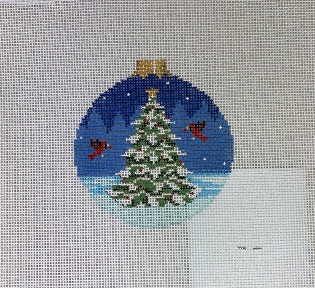 Susan Roberts Needlepoint 7206 Cardinal Tree