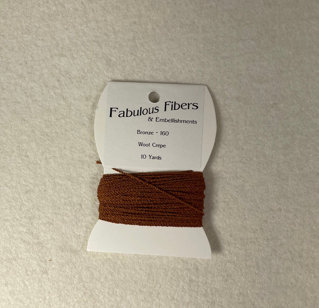 Wool Crepe 160 Brown