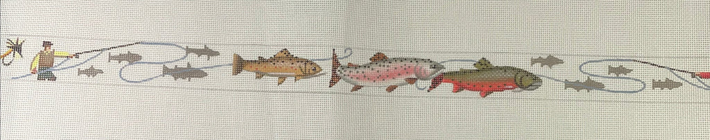 * Susan Roberts Needlepoint TTB150 Fishing Belt- 18m