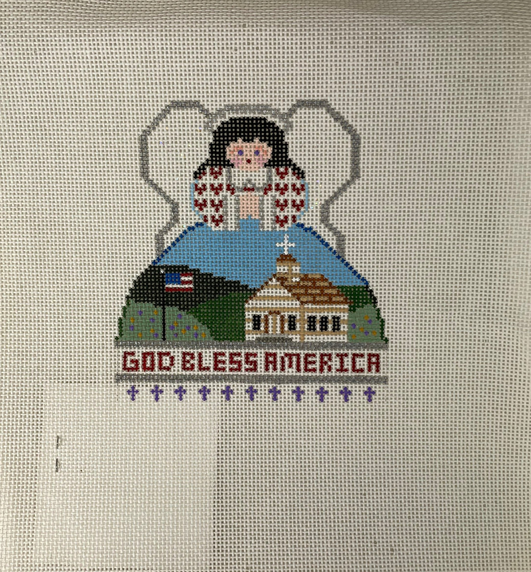 SALE * Painted Pony 398AB God Bless America Angel