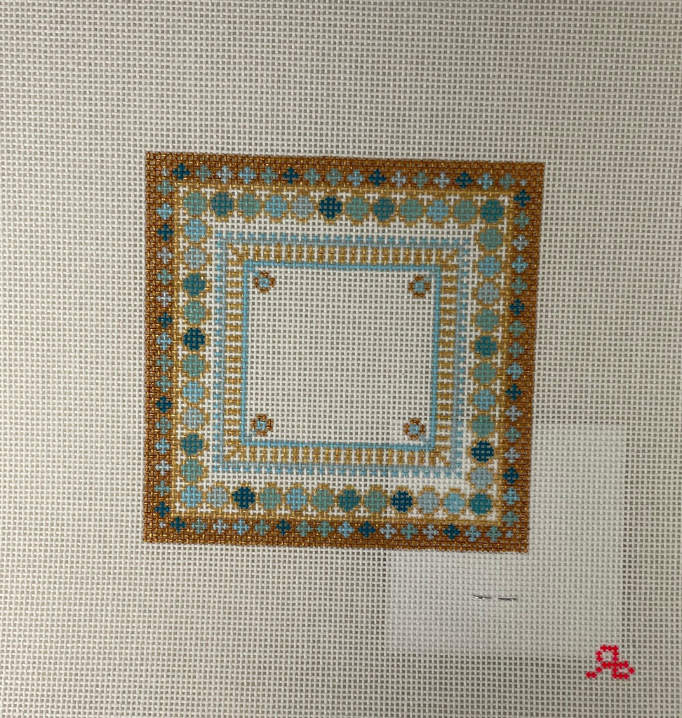 * Rachel Barri Turquoise China Pattern-