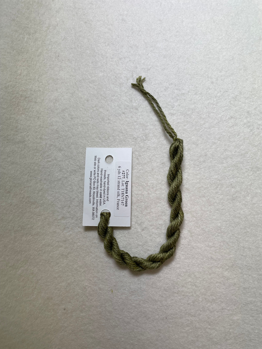 Gloriana Silk Floss 277 Iguana Green