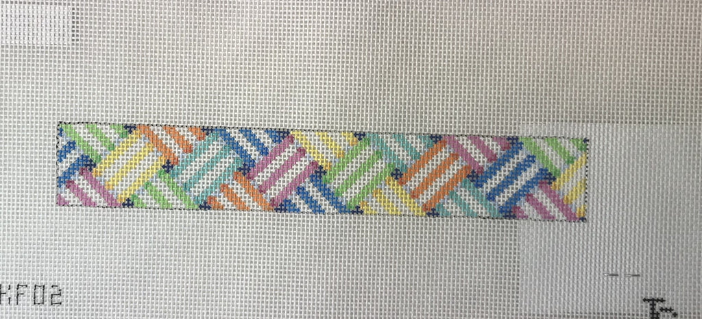 Two Sisters Needlepoint KF02 Bright Ribbon Key Fob 18m