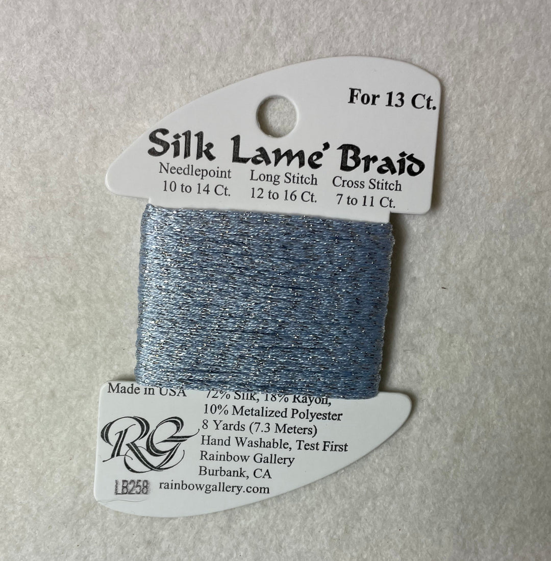 Silk Lame Braid LB258 Gentle Gray