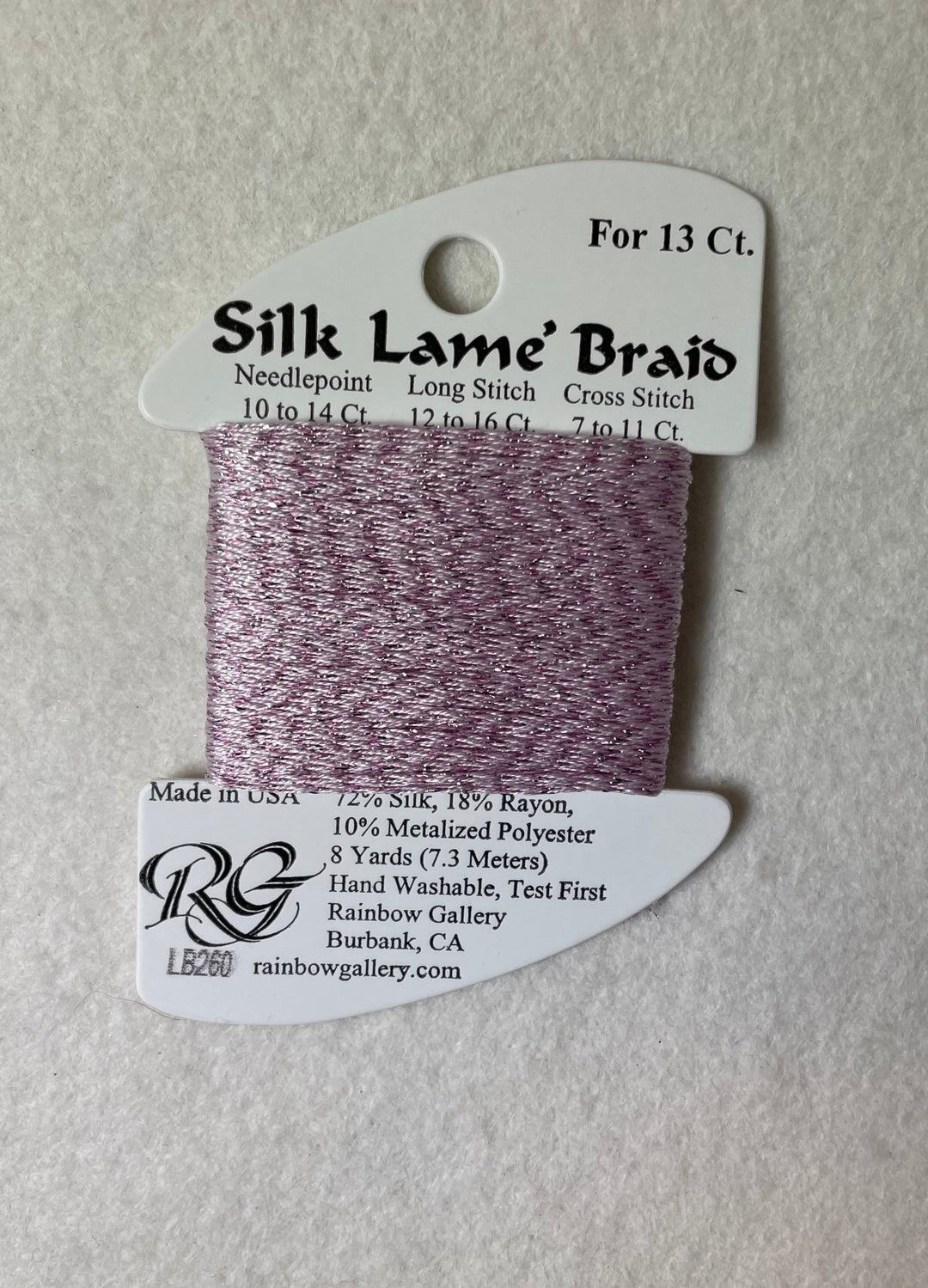 Petite Silk Lame Braid SP260 Pink Blush