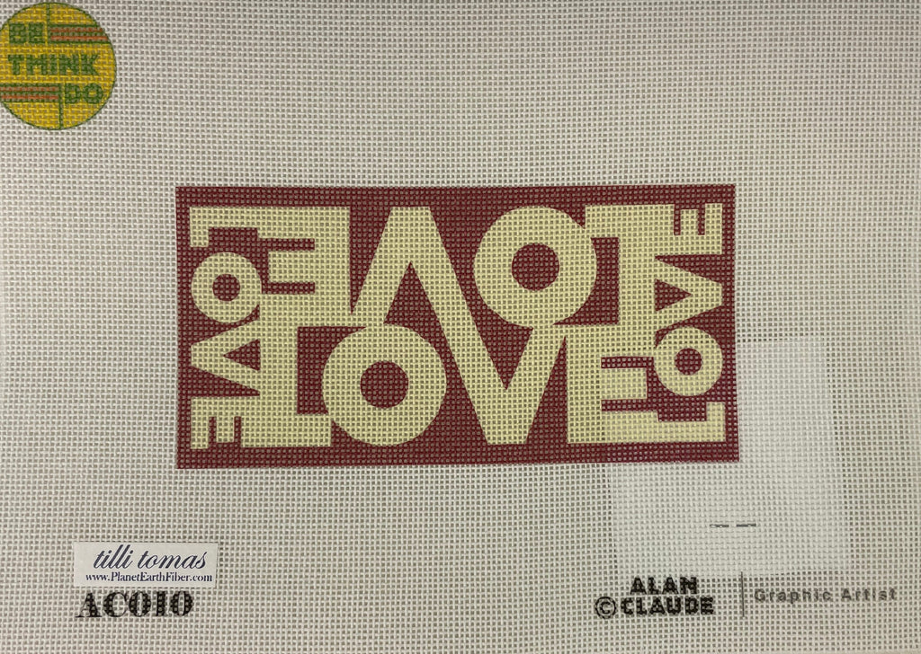 * Alan Claude AC010 Love / red Canvas