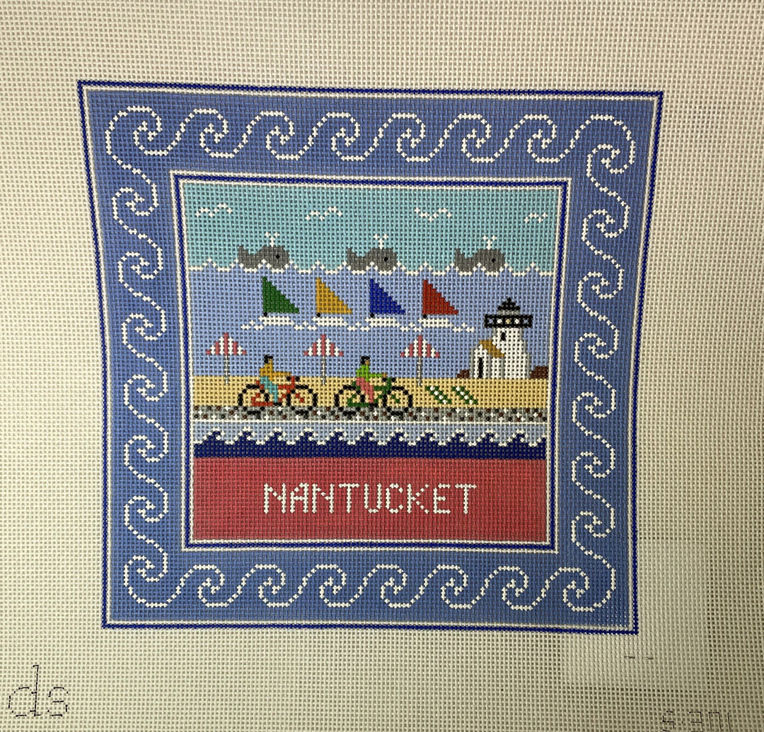 *SALE Doolittle Stitchery S301 Nantucket Square