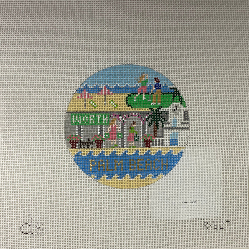 * Doolittle Stitchery R327 Palm Beach