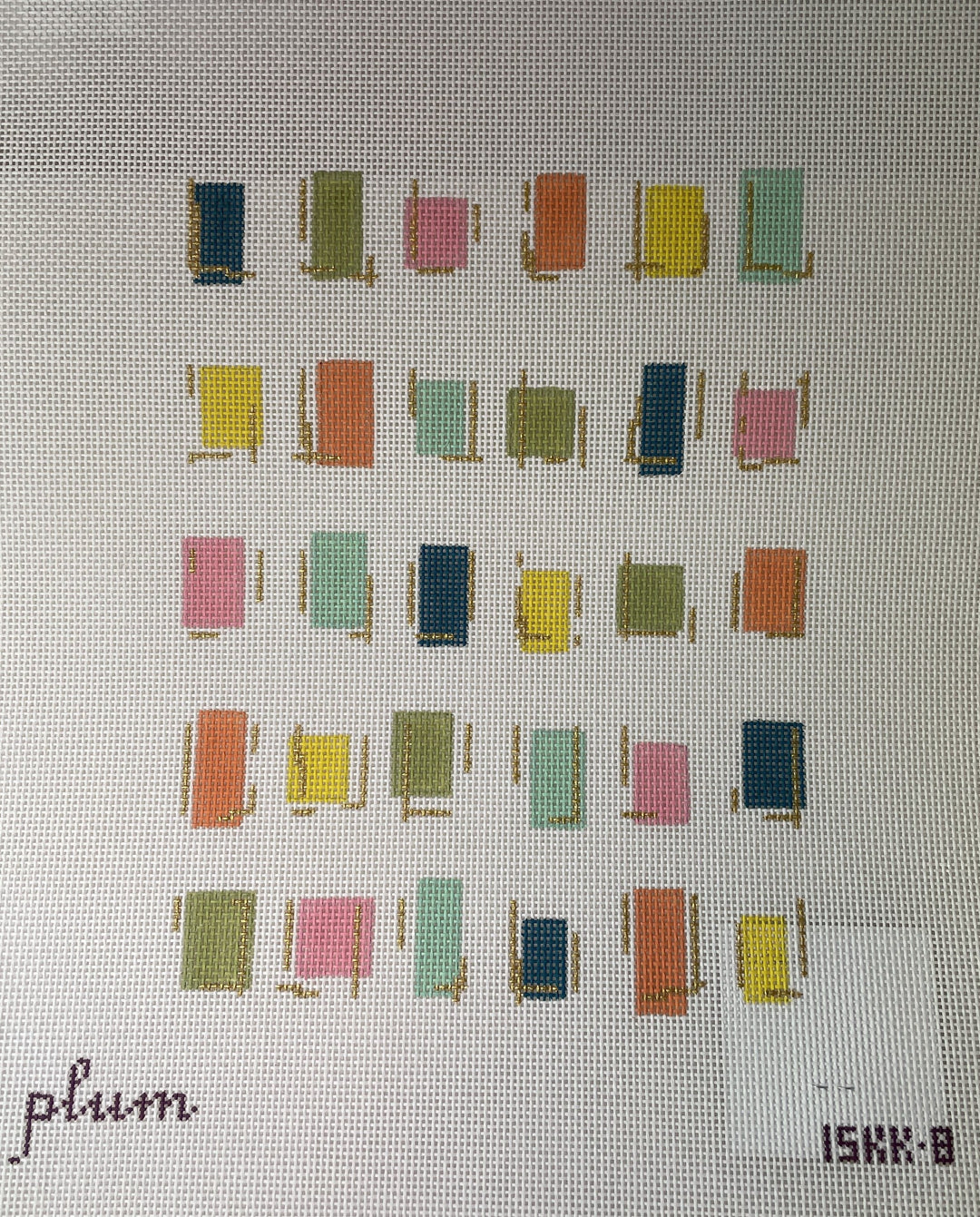 The Plum Stitchery 15KK-8 Geometric Series- Cheery