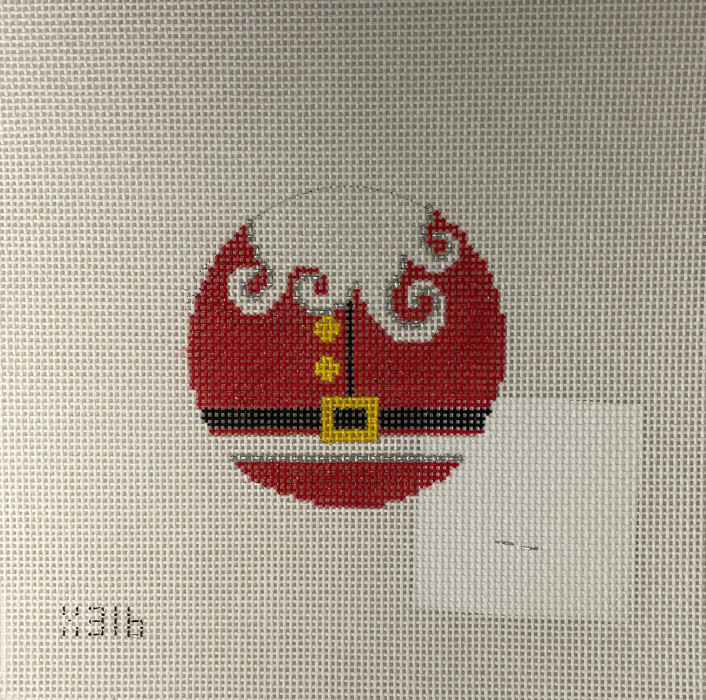 Alice Peterson X316 Santas Suit Ornament