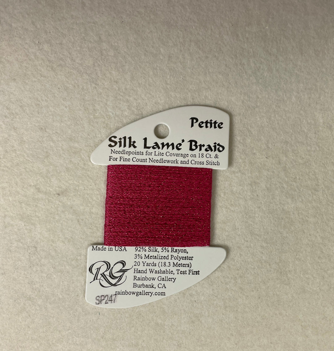 Petite Silk Lame Braid SP247 Paris Pink