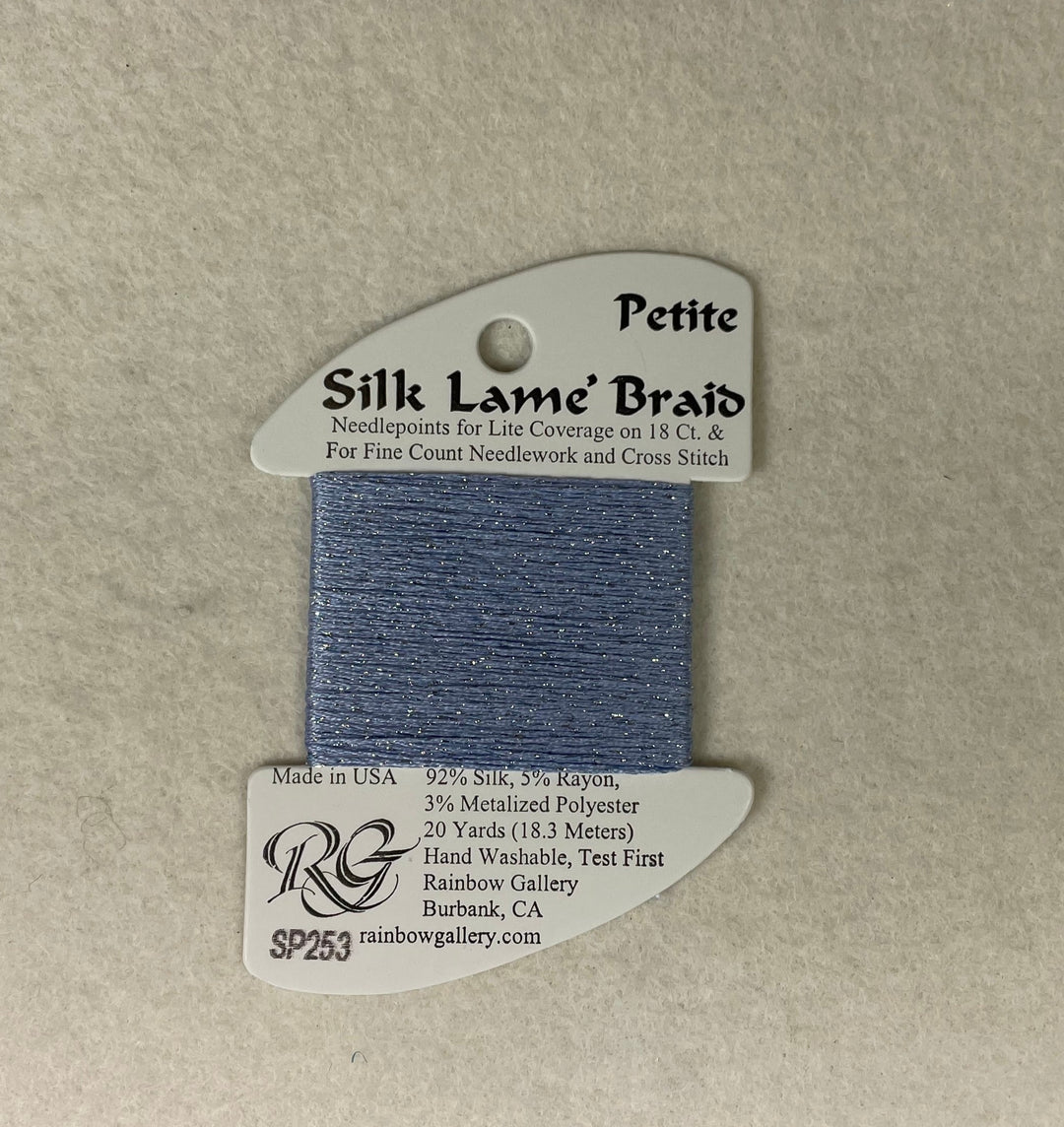 Petite Silk Lame Braid SP253 Antique Periwinkle