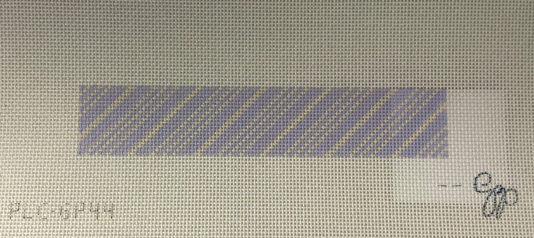 * Penny Linn WS French Stripes Key Fob- Lavender