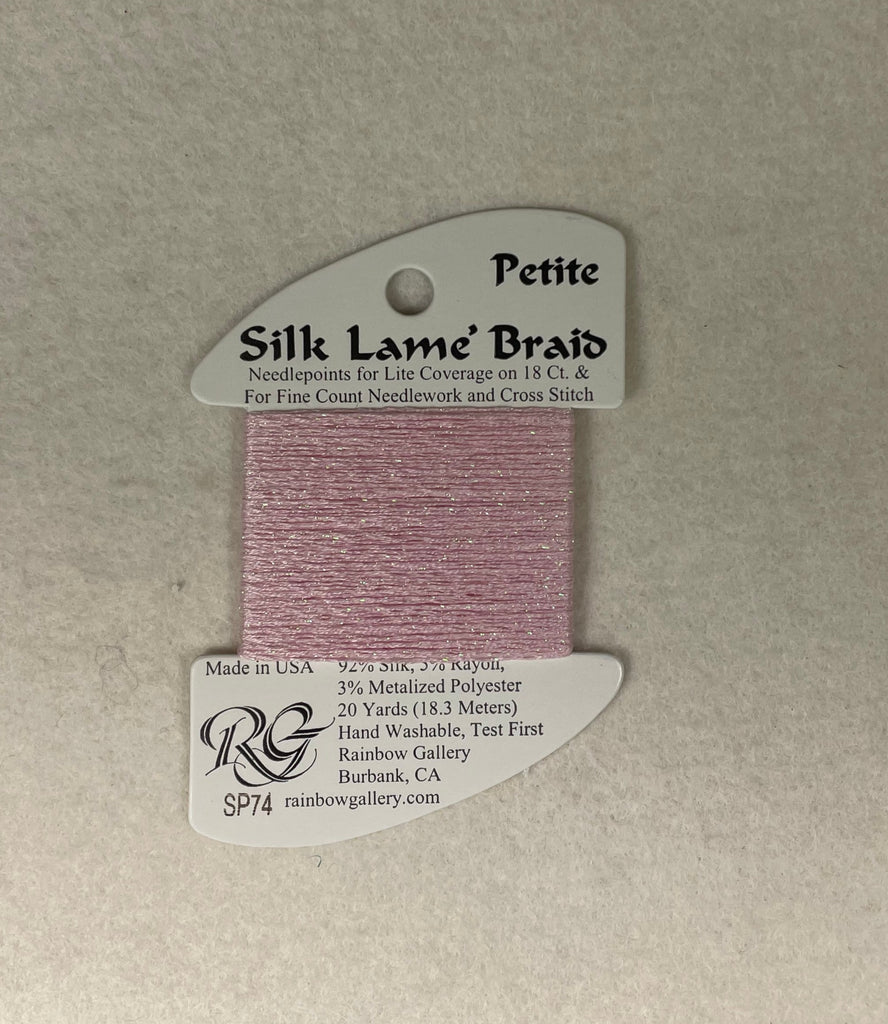 Petite Silk Lame Braid  SP74 Pale Pink