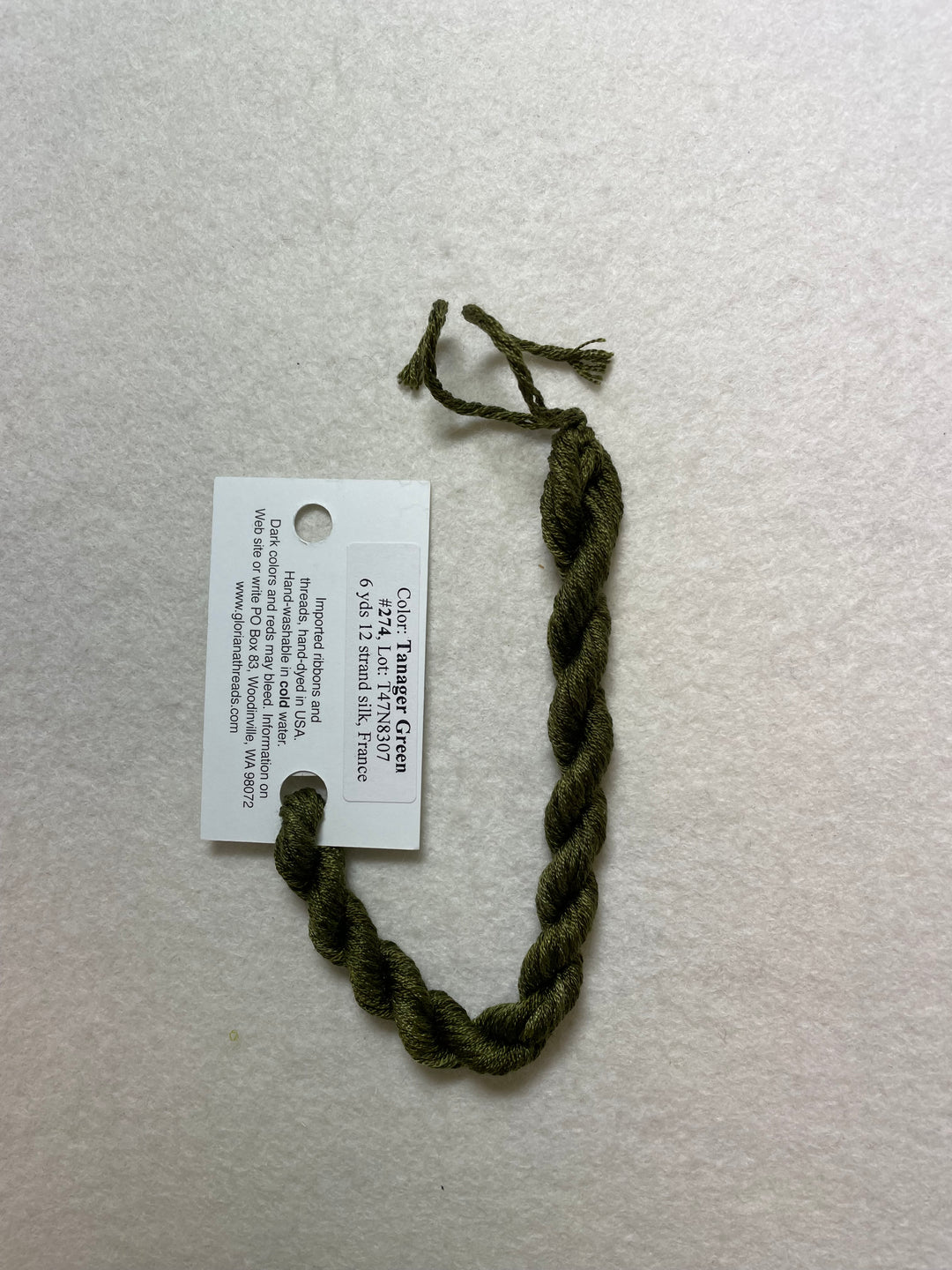 Gloriana Silk Floss 274 Tanager Green
