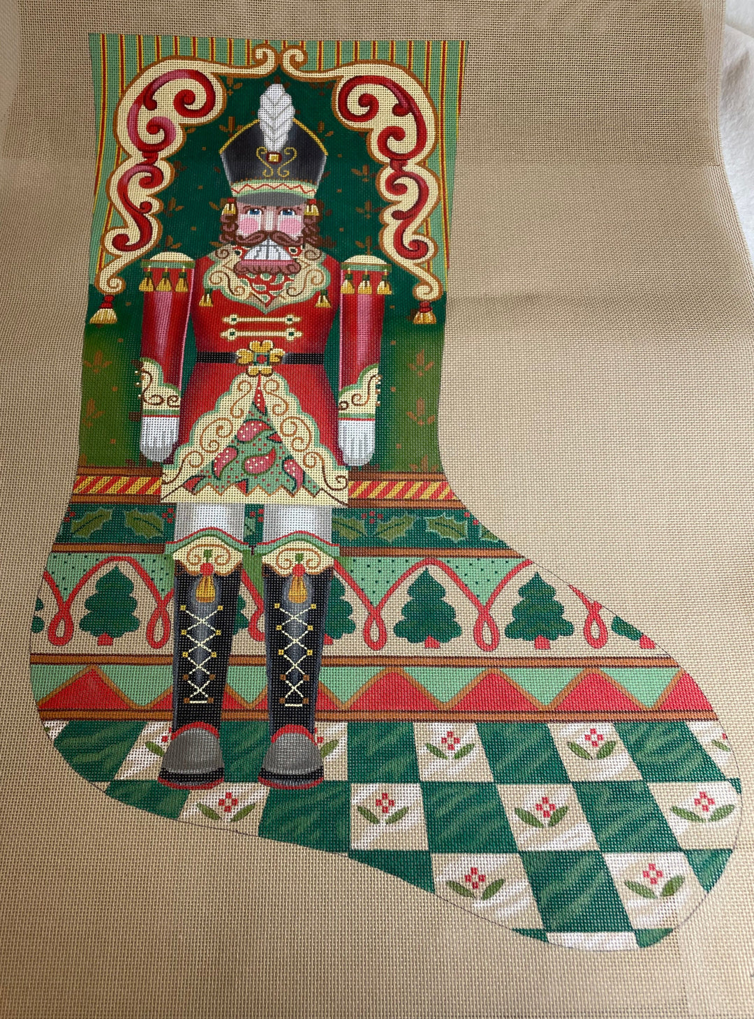 *SALE Liz Goodrick Dillon TTAXS293 Nutcracker Christmas Stocking