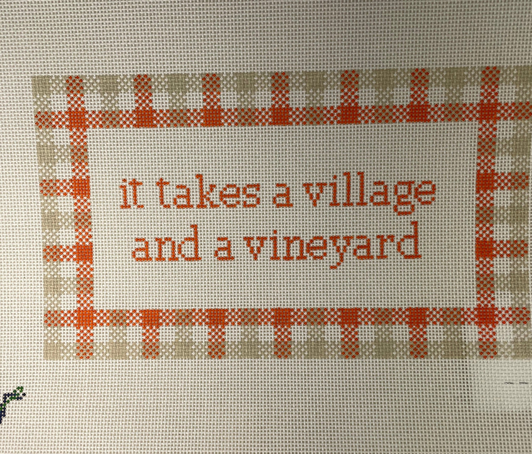 * Wipstitch 085 Village and Vineyard- Orange