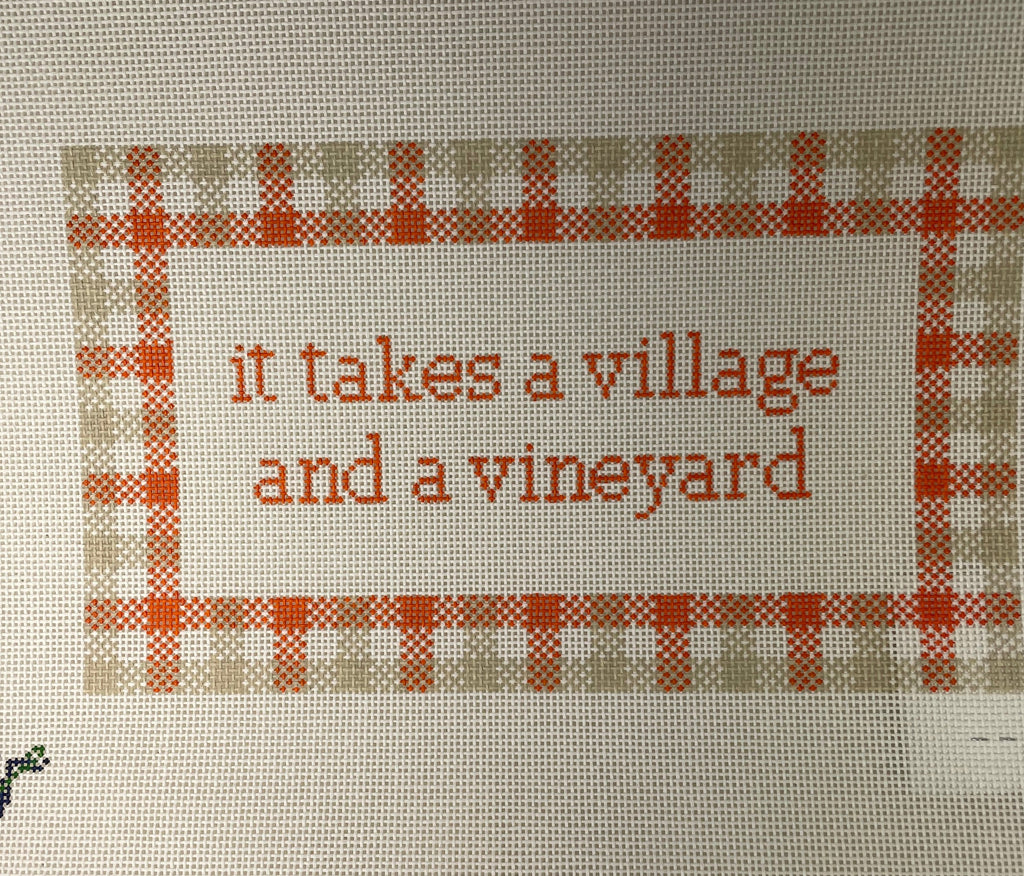 * Wipstitch 085 Village and Vineyard- Orange