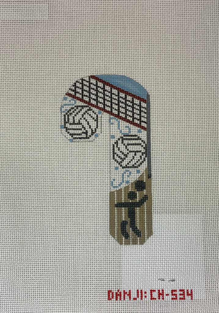 * Danji Designs CH-534 Volleyball Candy Cane